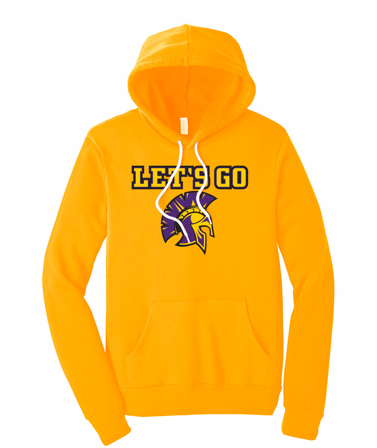 Let's Go Warriors Softstyle Hoodie