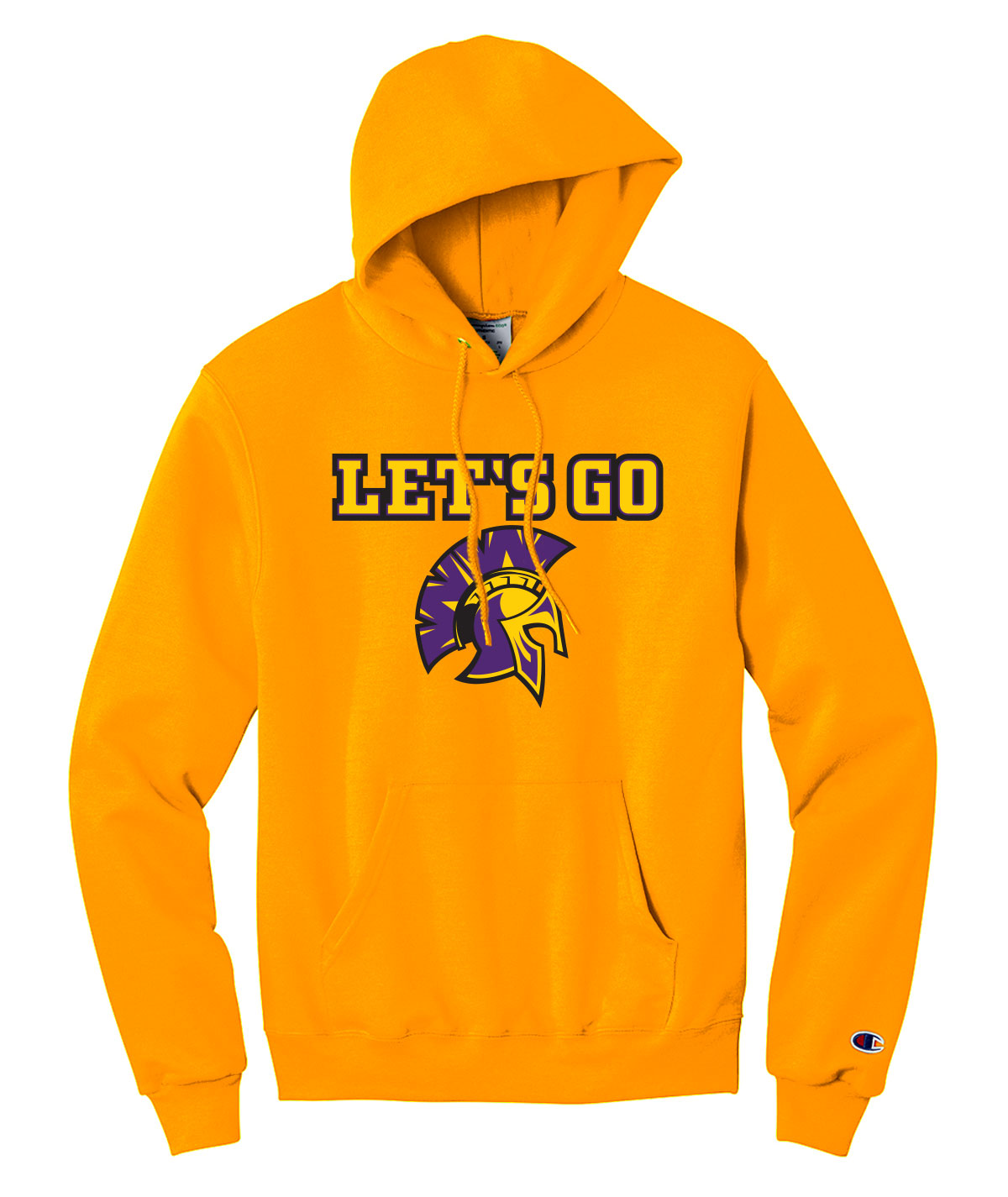 Warriors Customizable Champion Hooded Sweatshirt