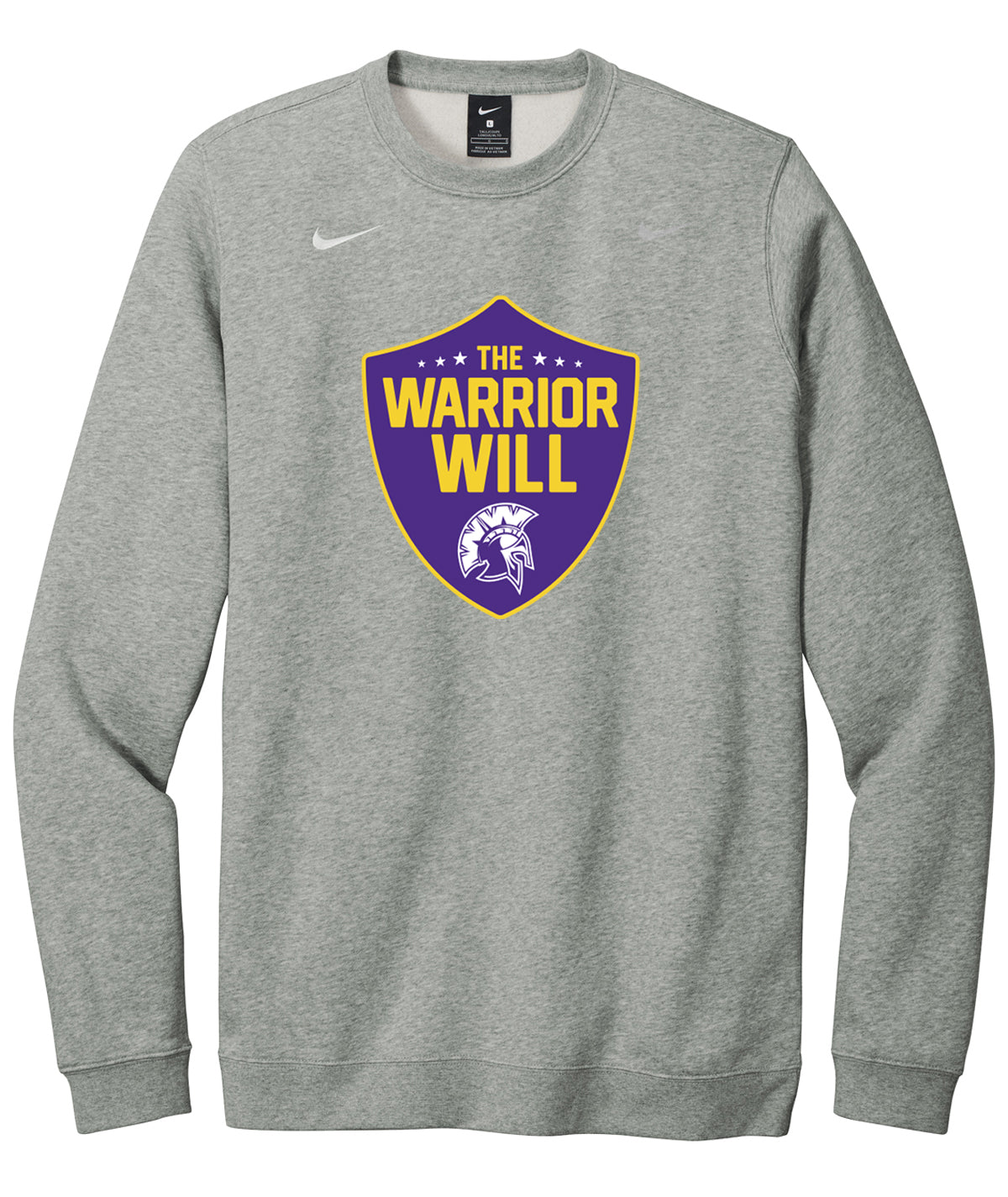 Warriors Customizable Nike Crewneck Fleece