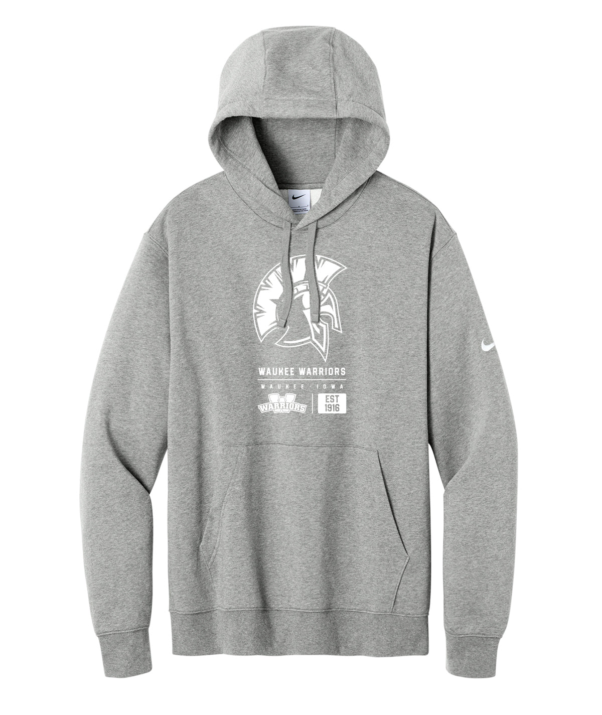 Warriors Customizable Nike Fleece Hoodie