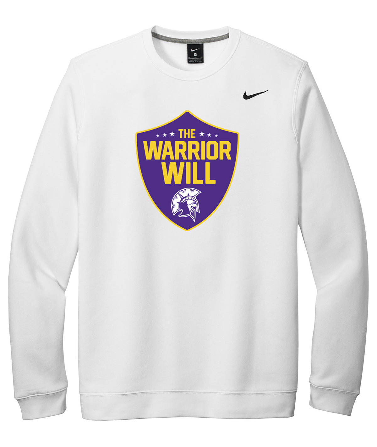 Warriors Customizable Nike Crewneck Fleece