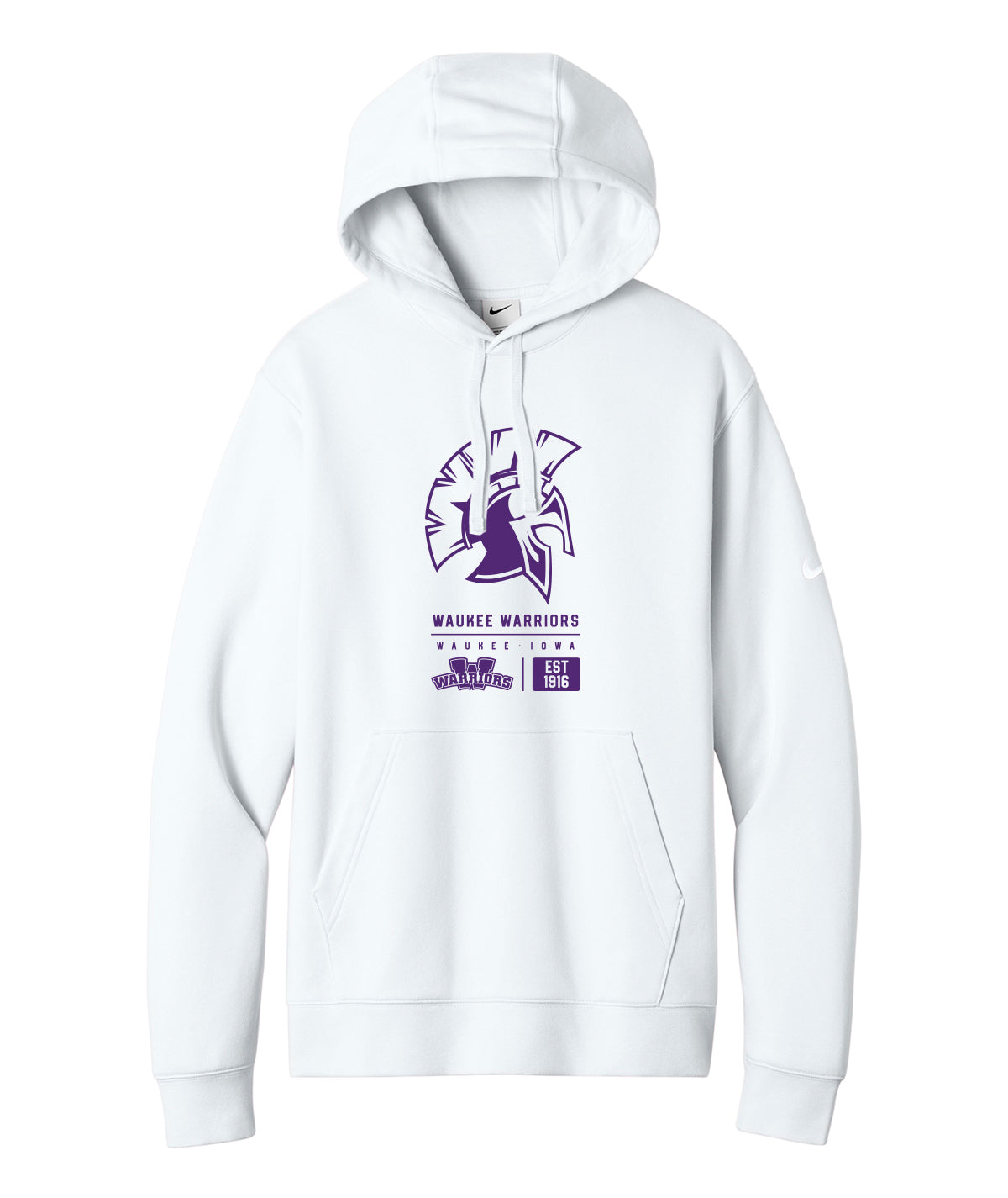 Warriors Customizable Nike Fleece Hoodie