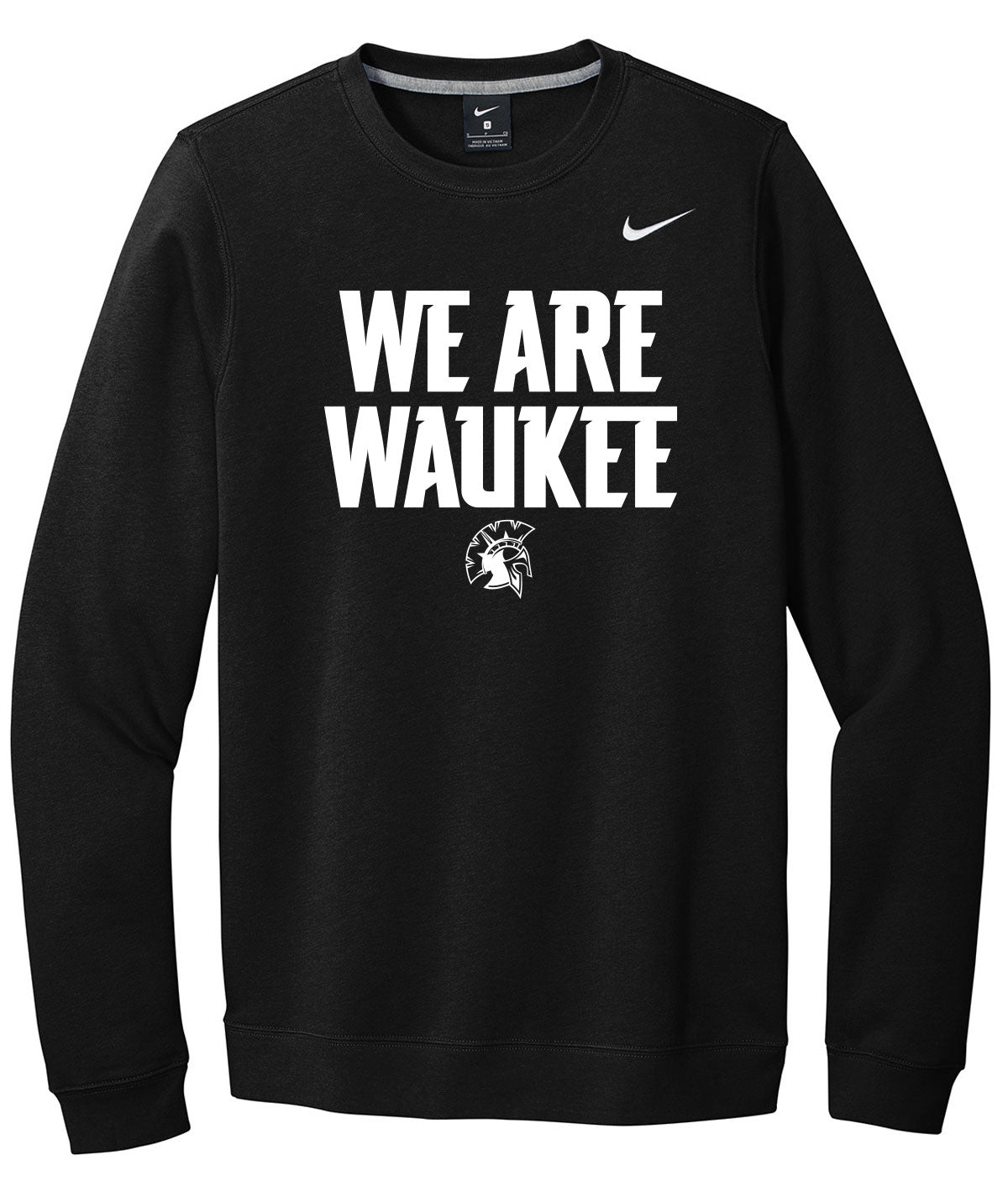 Warriors Customizable Nike Crewneck Fleece