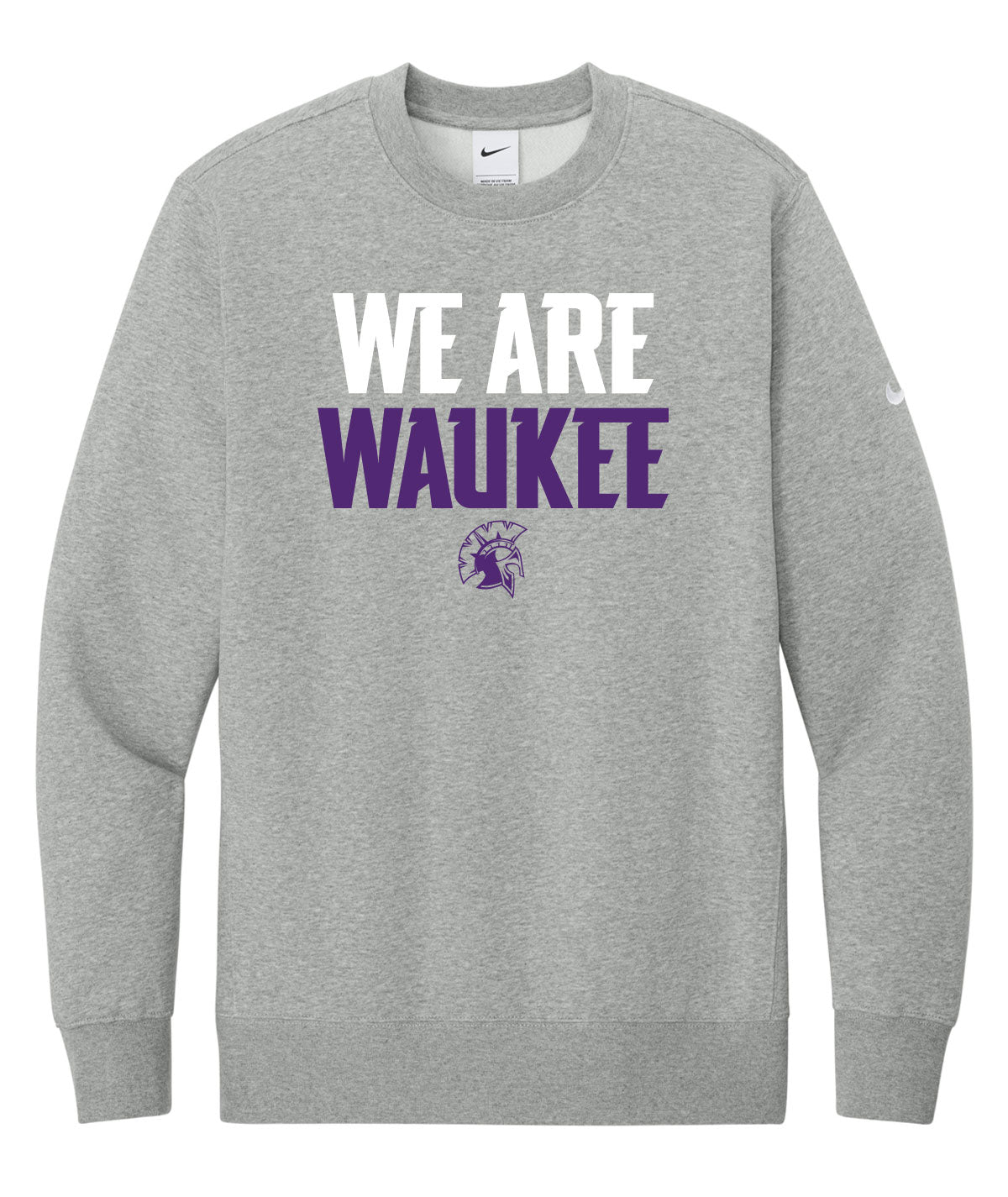 Warriors Customizable Nike Crewneck Fleece