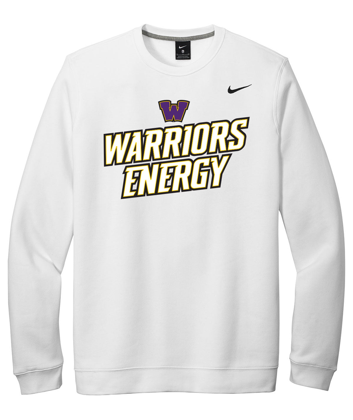 Warriors Customizable Nike Crewneck Fleece