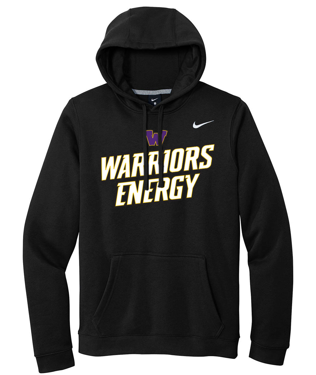 Warriors Customizable Nike Fleece Hoodie