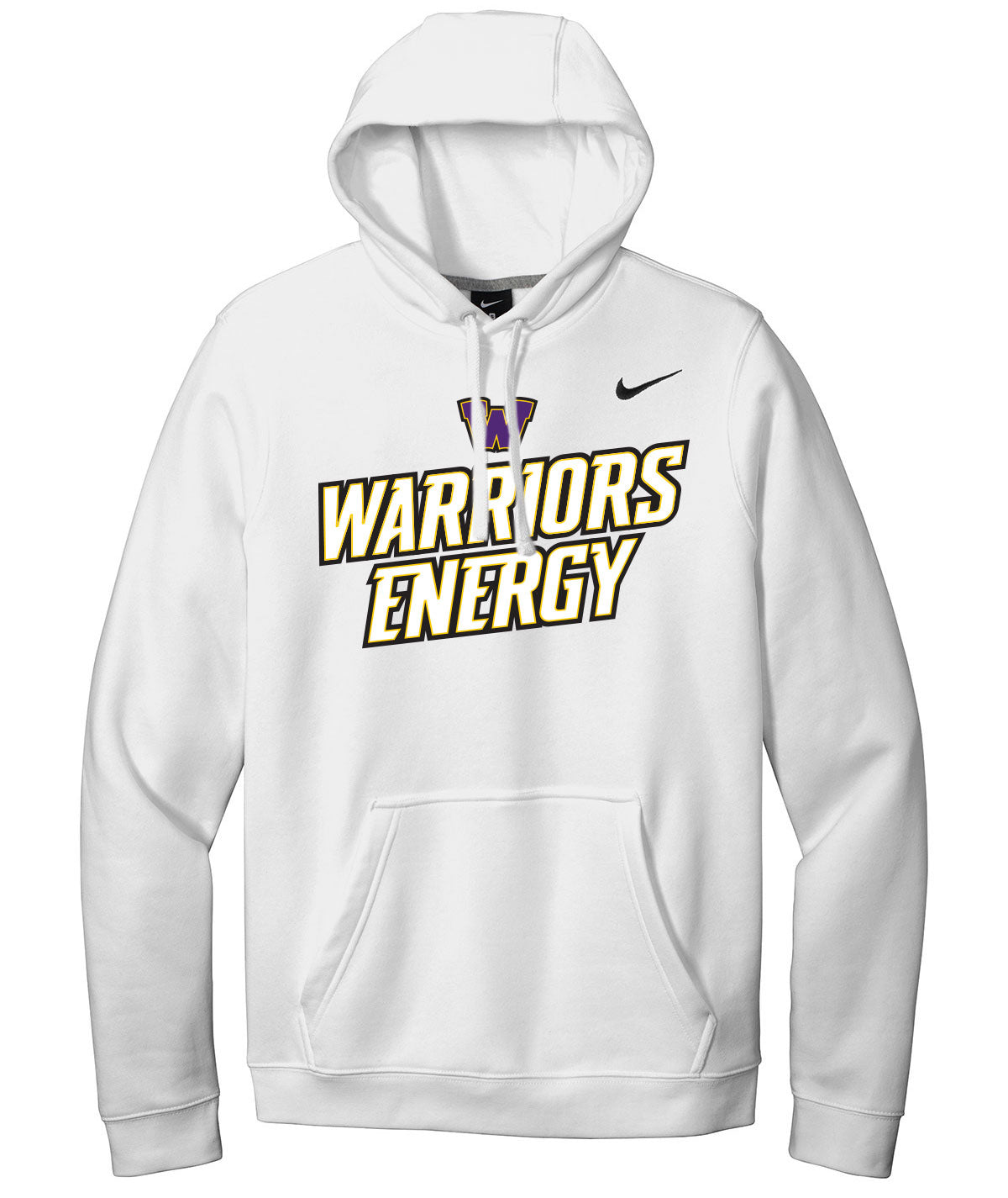 Warriors Customizable Nike Fleece Hoodie