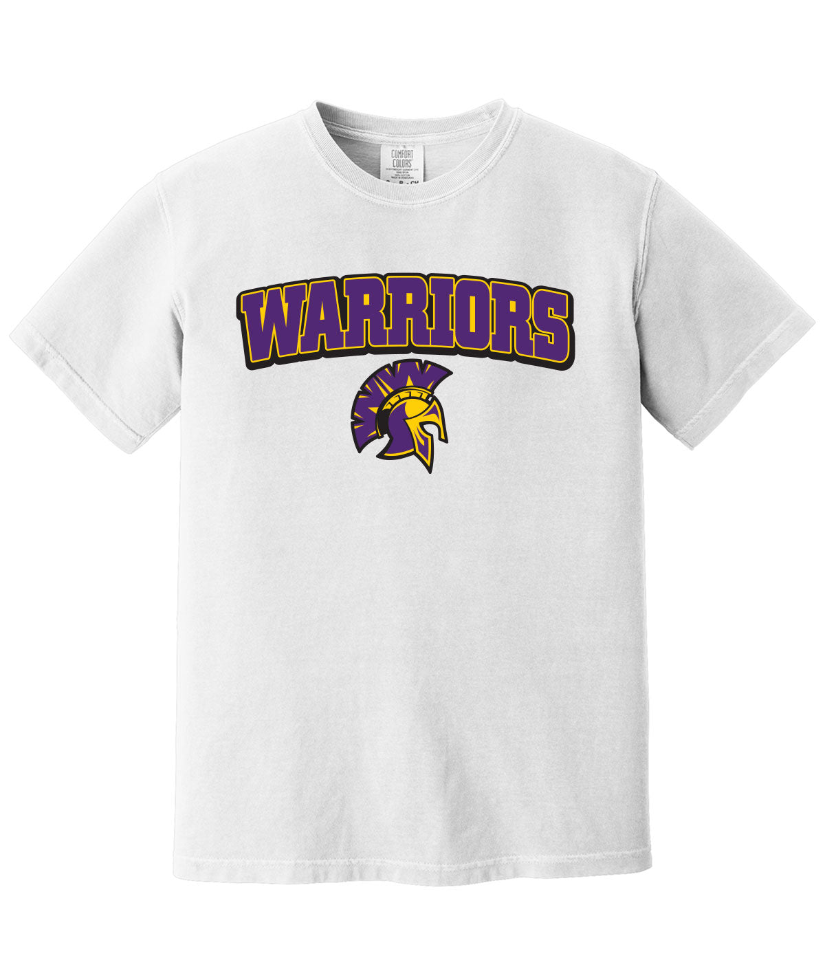 Warriors Customizable Comfort Colors Tee