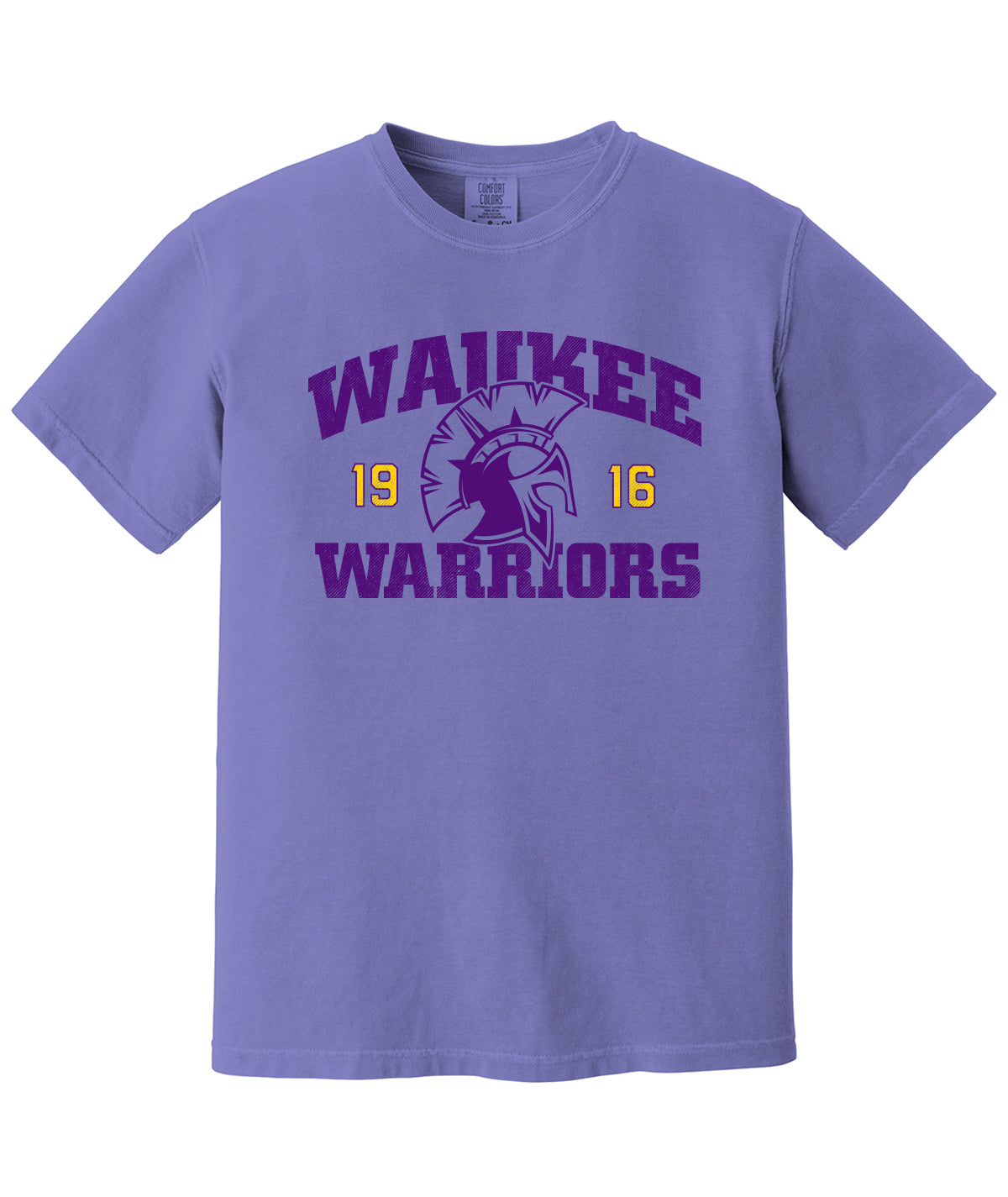 Warriors Customizable Comfort Colors Tee