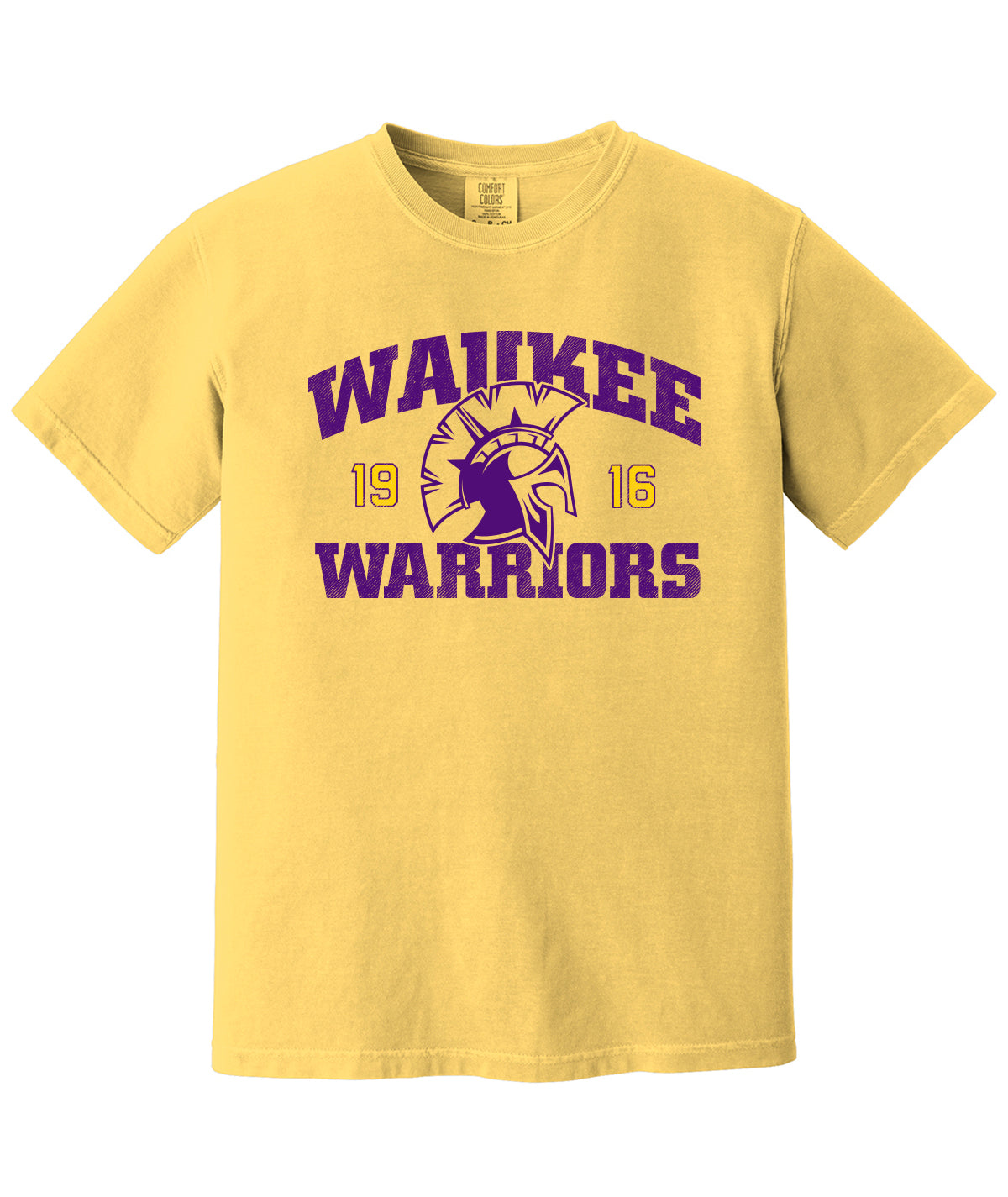 Warriors Customizable Comfort Colors Tee
