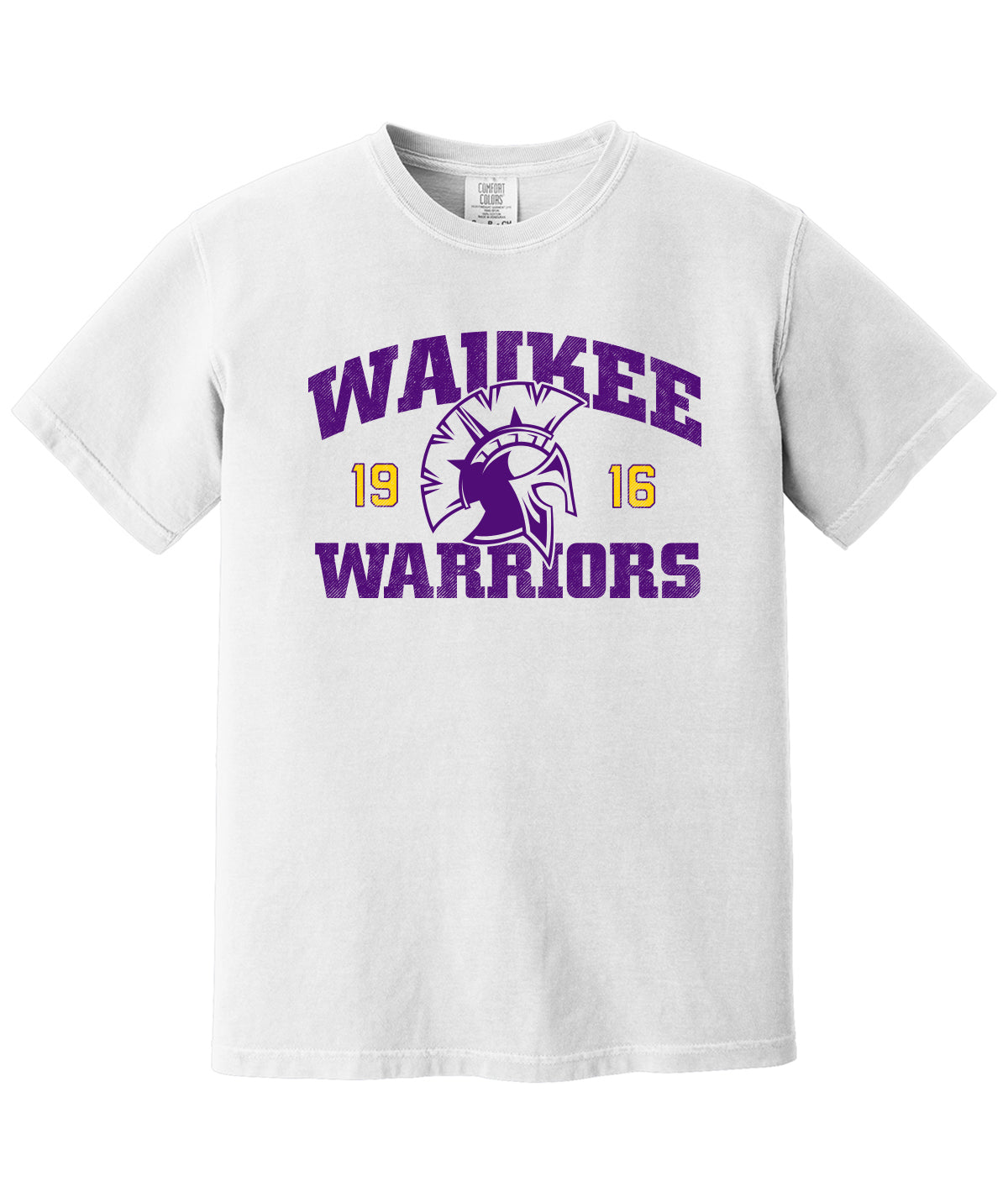 Warriors Customizable Comfort Colors Tee