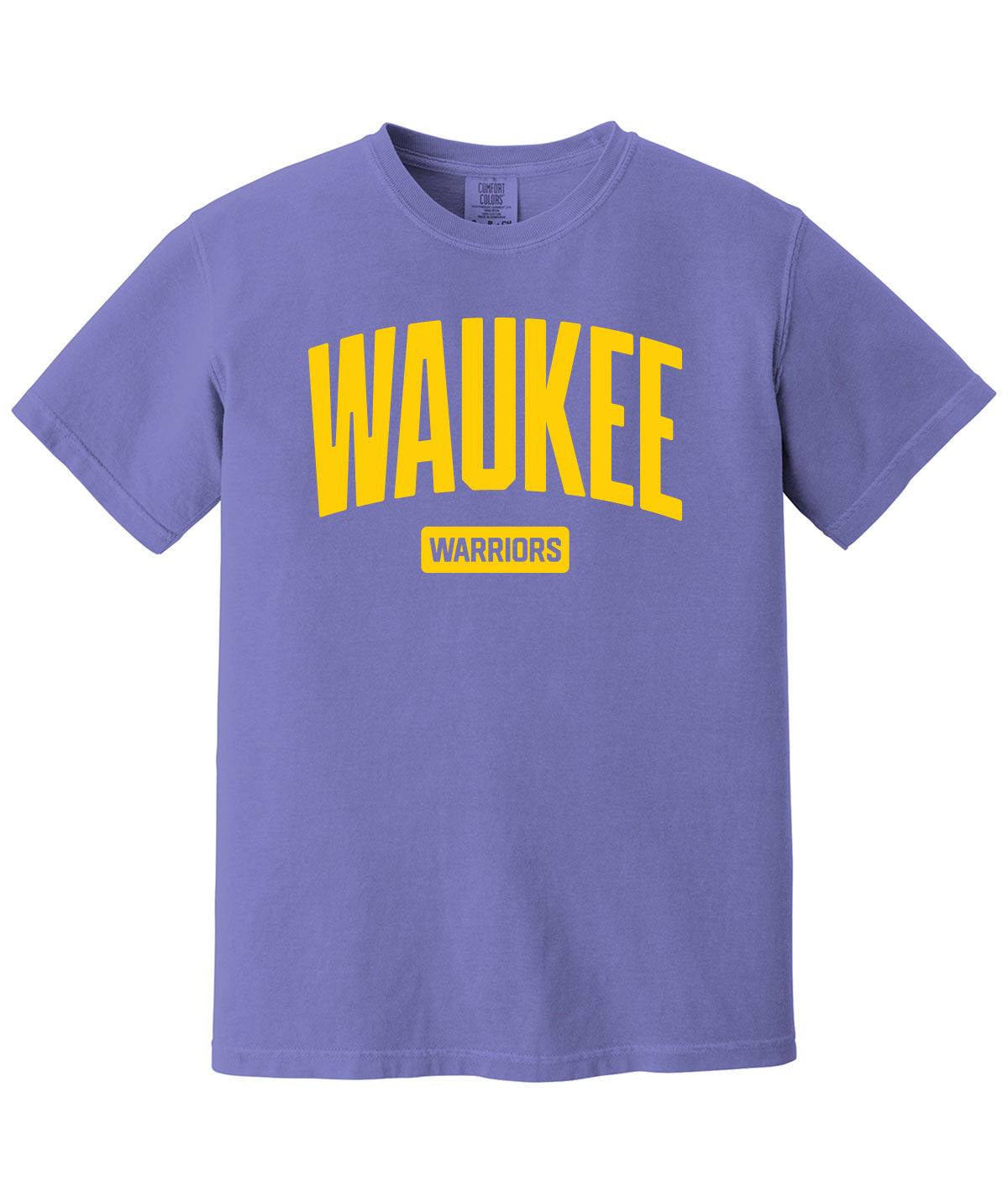 Warriors Customizable Comfort Colors Tee