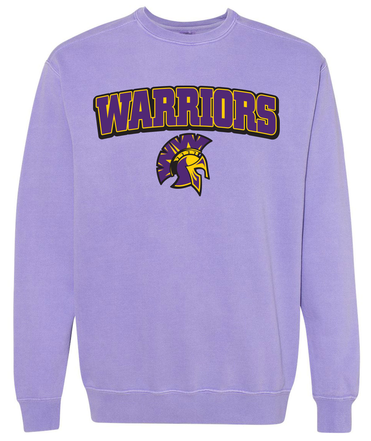 Warriors Customizable Comfort Colors Crewneck Sweatshirt