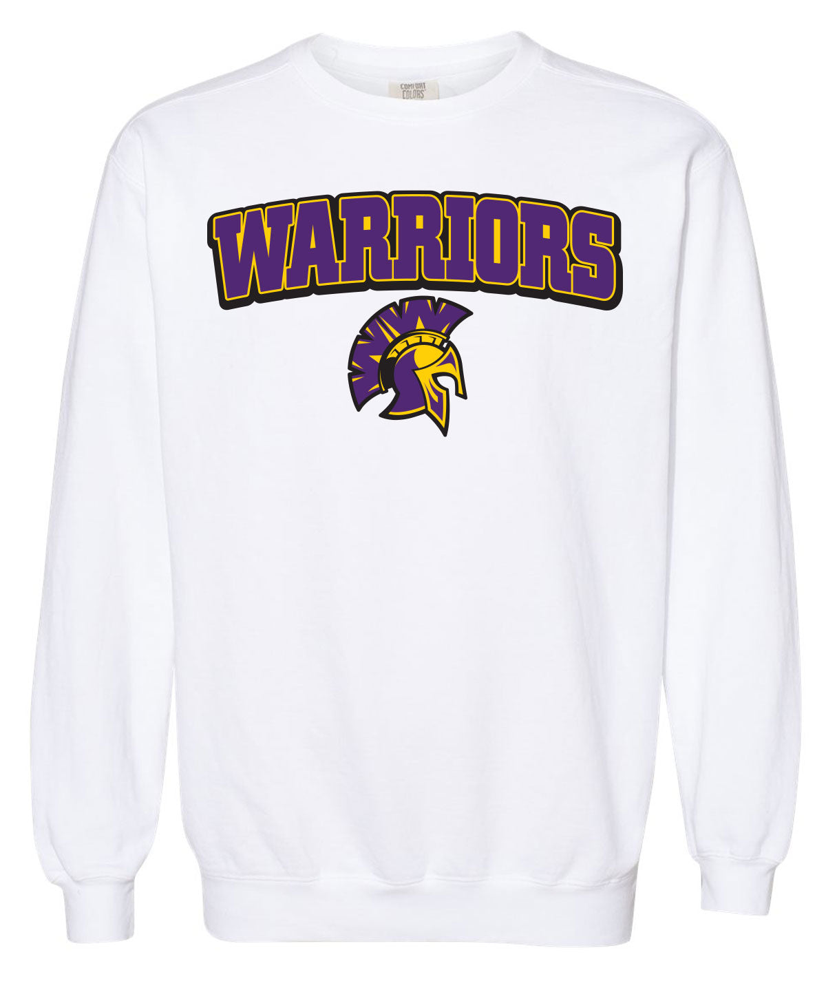 Warriors Customizable Comfort Colors Crewneck Sweatshirt