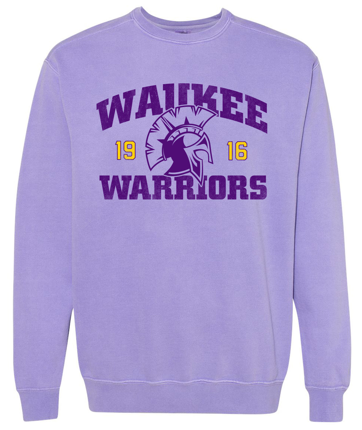 Warriors Customizable Comfort Colors Crewneck Sweatshirt