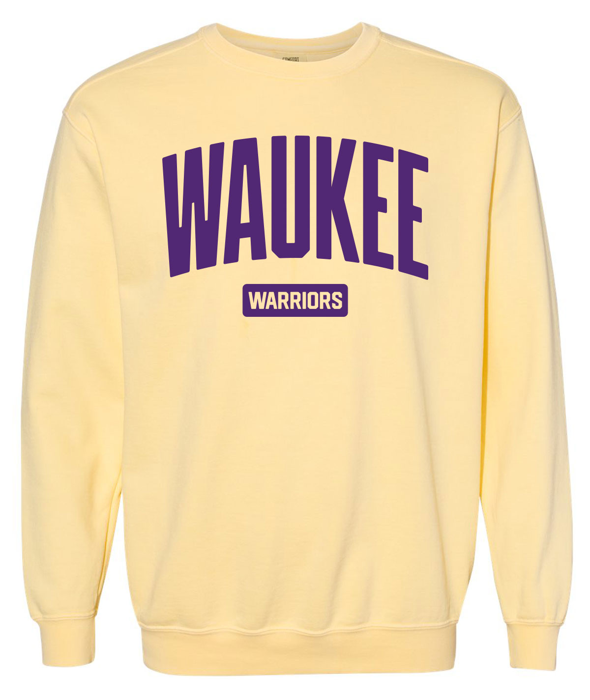 Warriors Customizable Comfort Colors Crewneck Sweatshirt