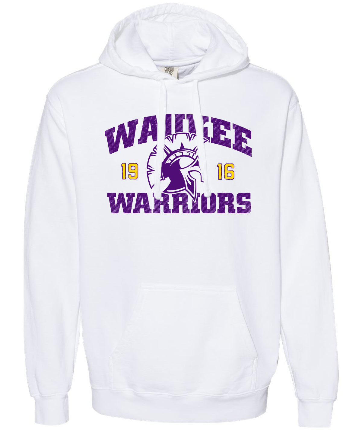 Warriors Customizable Comfort Colors Hooded Sweatshirt