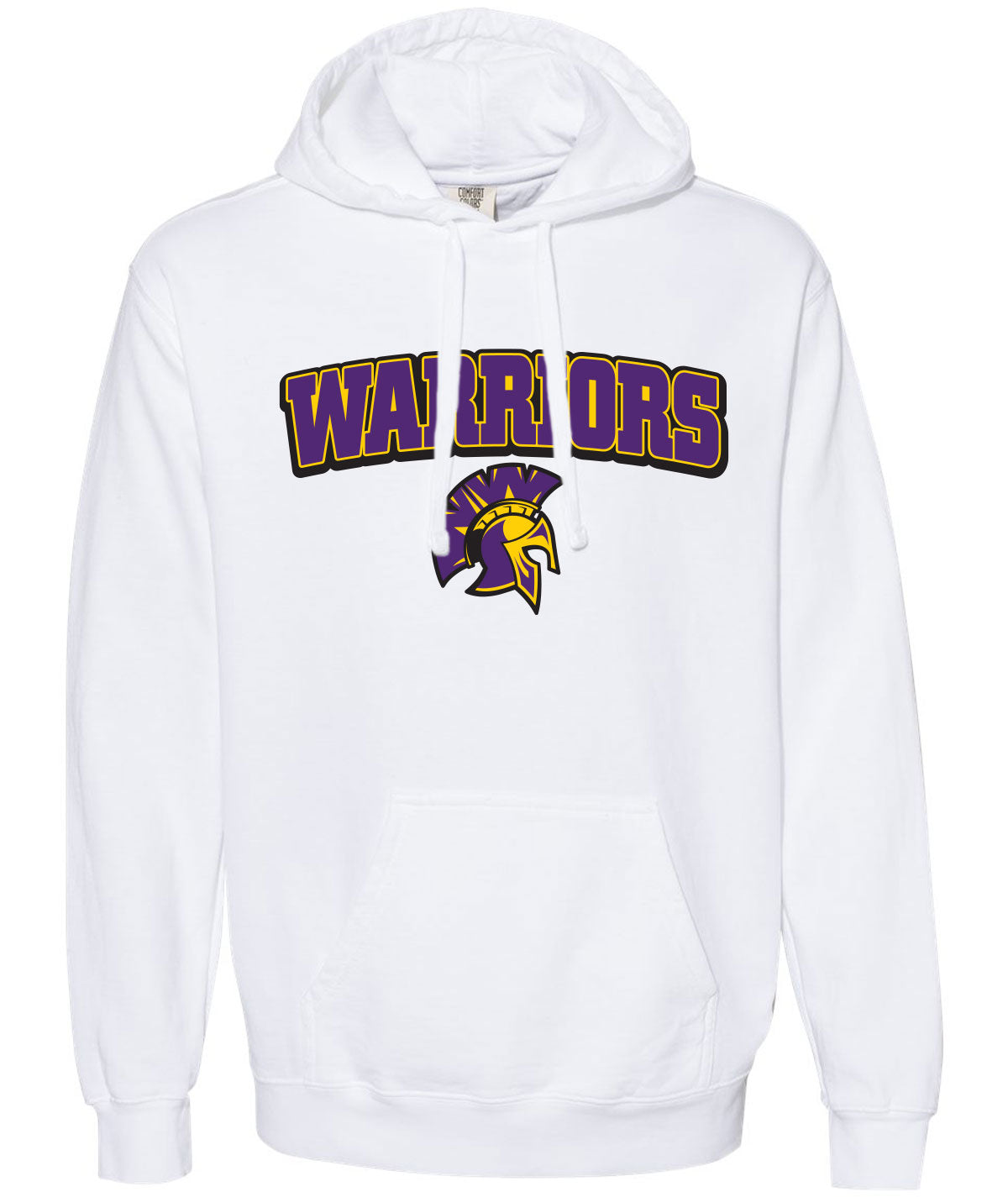 Warriors Customizable Comfort Colors Hooded Sweatshirt