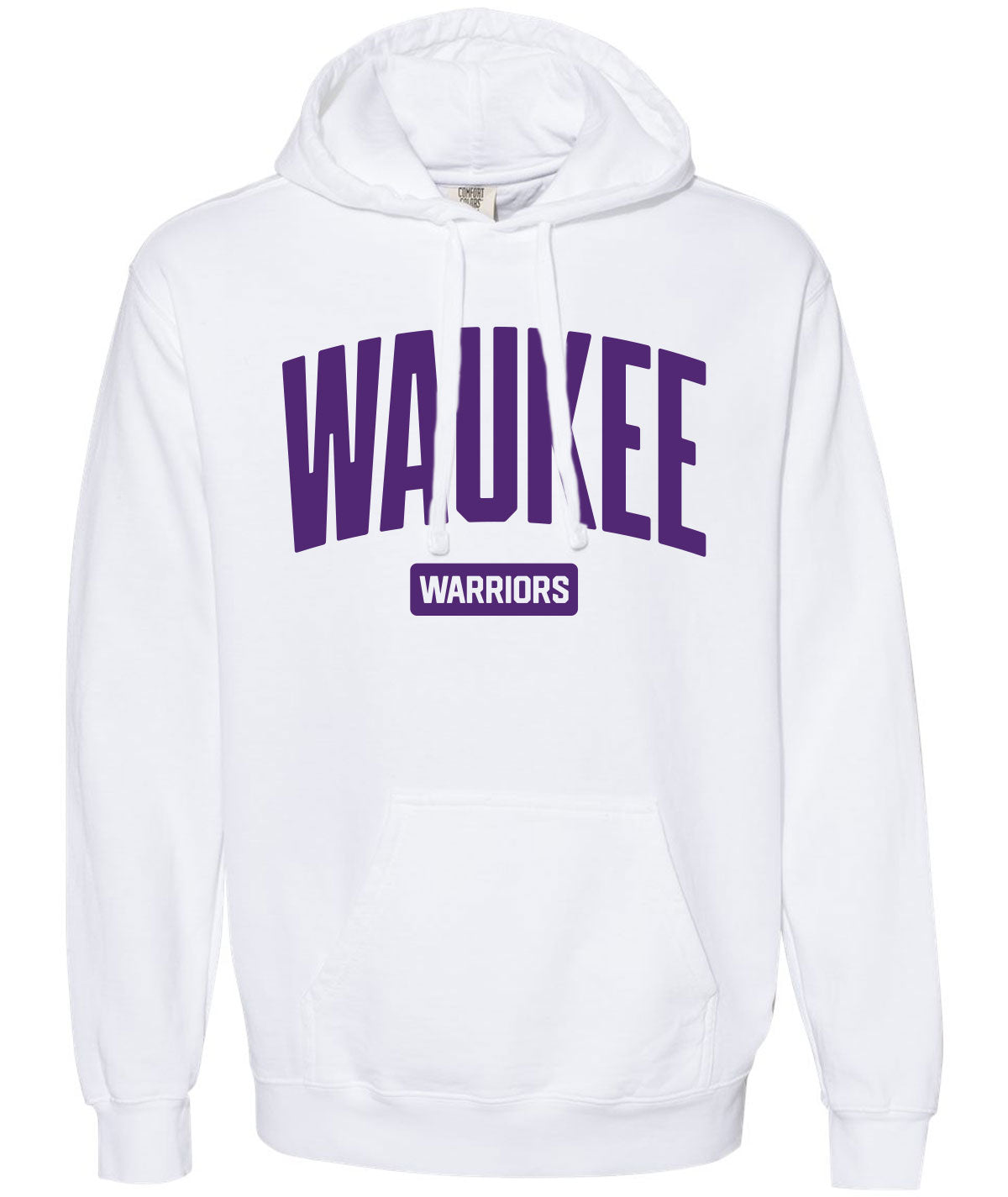 Warriors Customizable Comfort Colors Hooded Sweatshirt