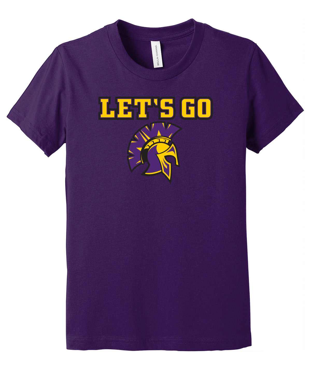 Let's Go Warriors Youth Softstyle Tee