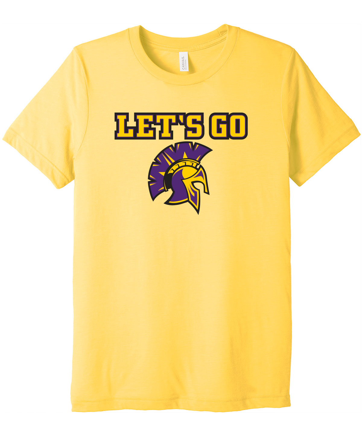 Let's Go Warriors Youth Softstyle Tee