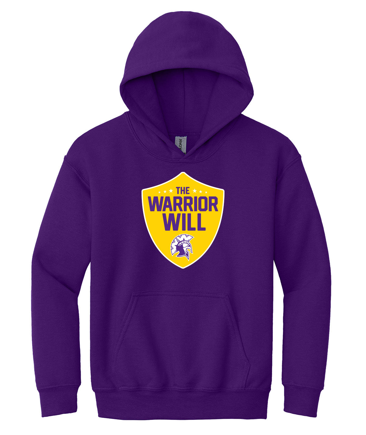 The Warrior Will Youth Hooded Sweatshirt