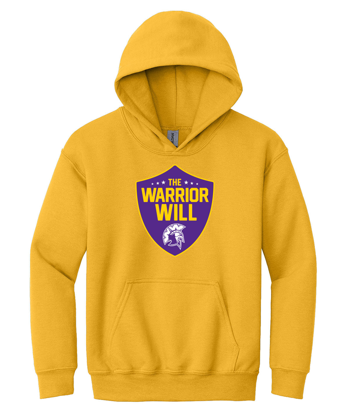 The Warrior Will Youth Hooded Sweatshirt