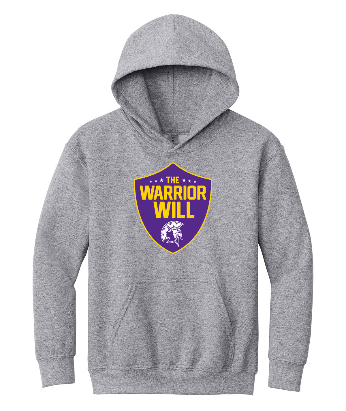 The Warrior Will Youth Hooded Sweatshirt