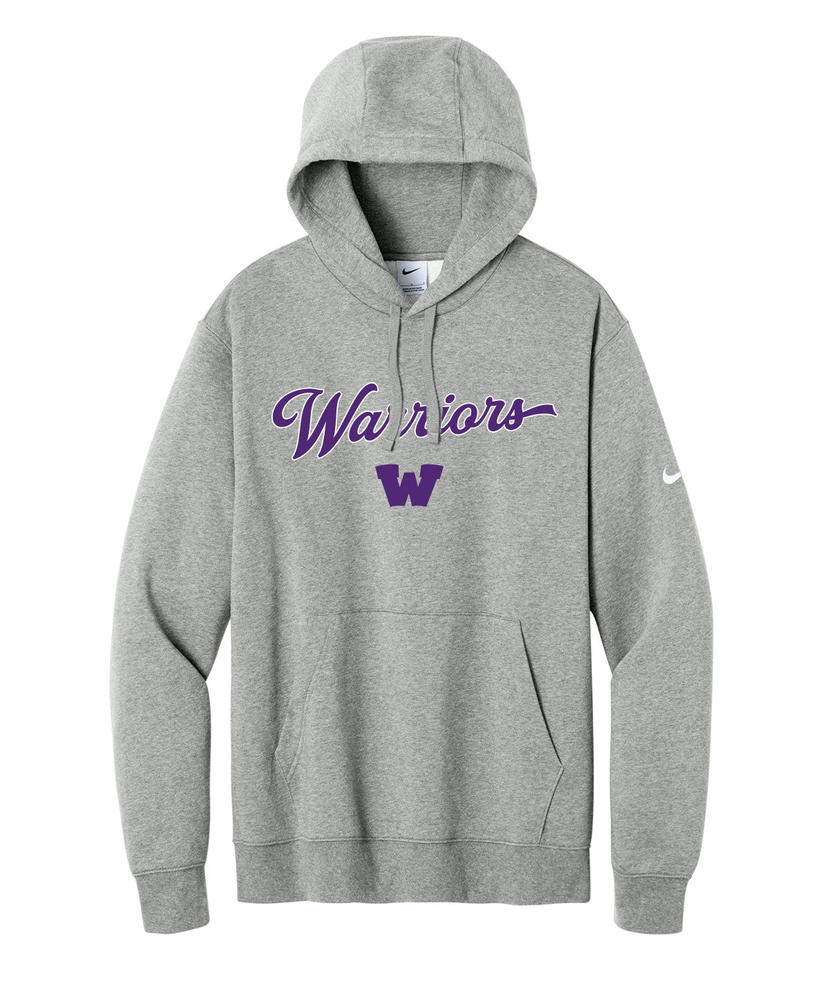 Warriors Customizable Nike Fleece Hoodie