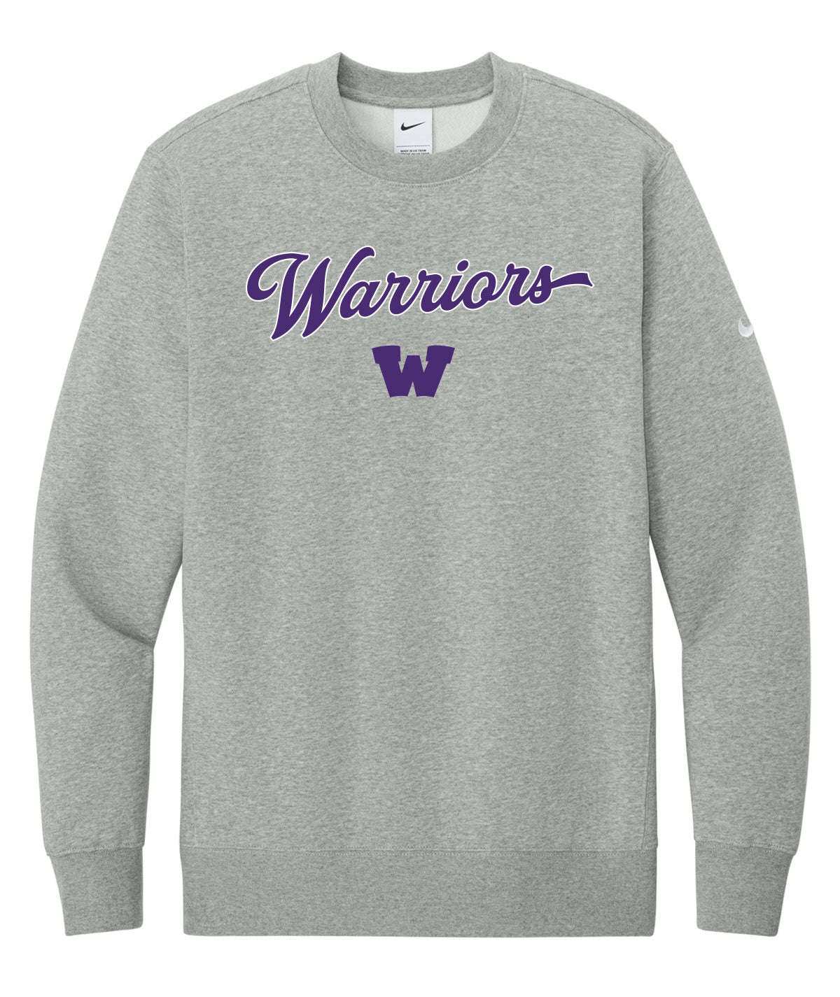 Warriors Customizable Nike Crewneck Fleece