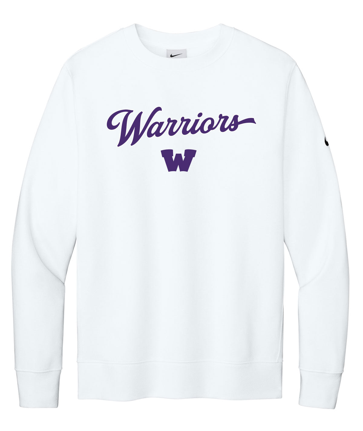 Warriors Customizable Nike Crewneck Fleece