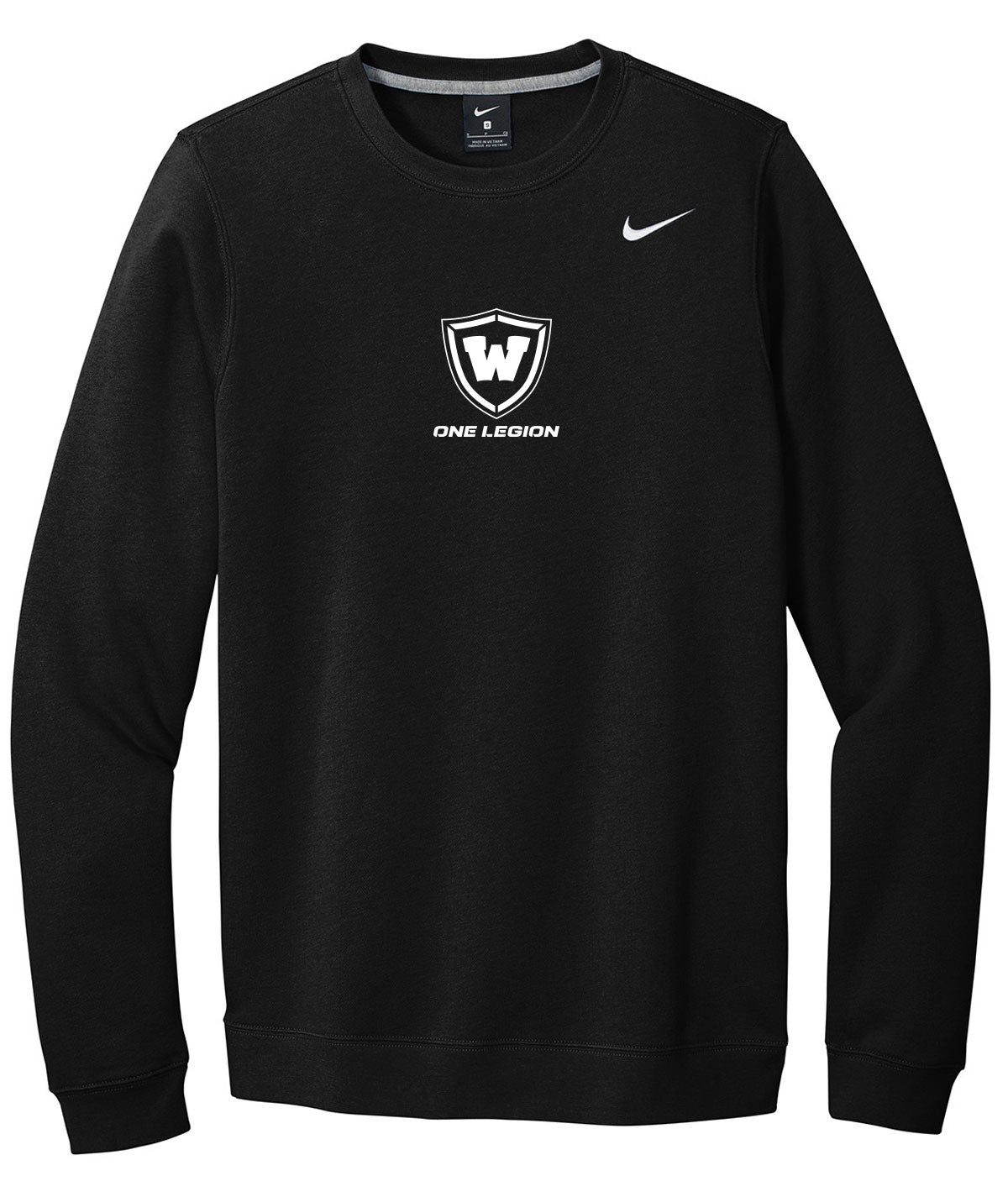 Warriors Customizable Nike Crewneck Fleece
