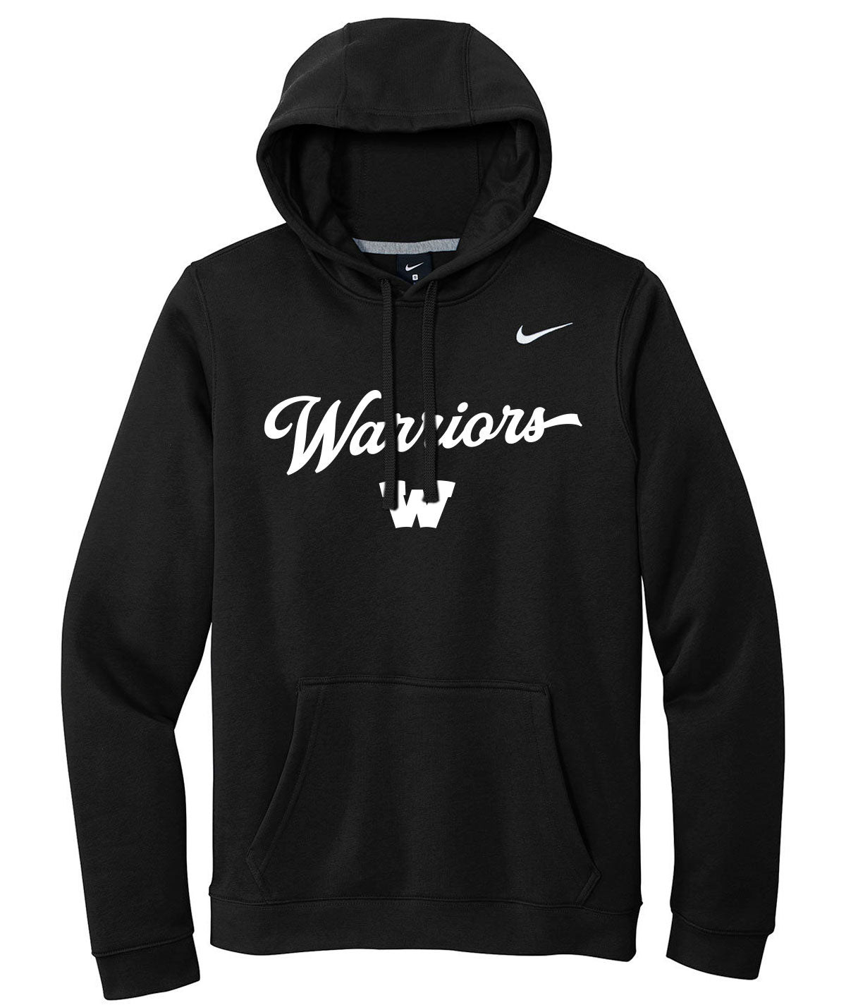 Warriors Customizable Nike Fleece Hoodie