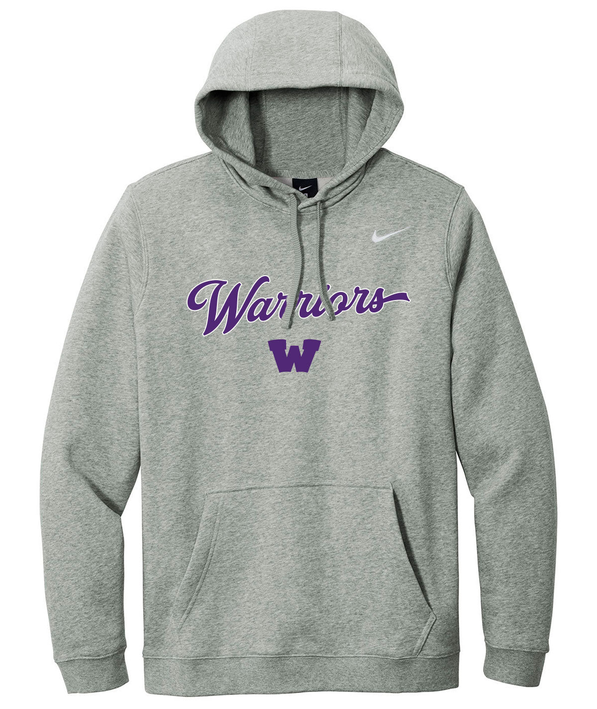 Warriors Customizable Nike Fleece Hoodie