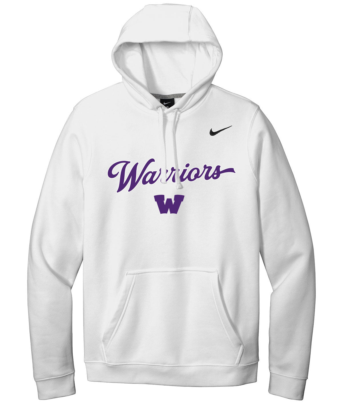 Warriors Customizable Nike Fleece Hoodie