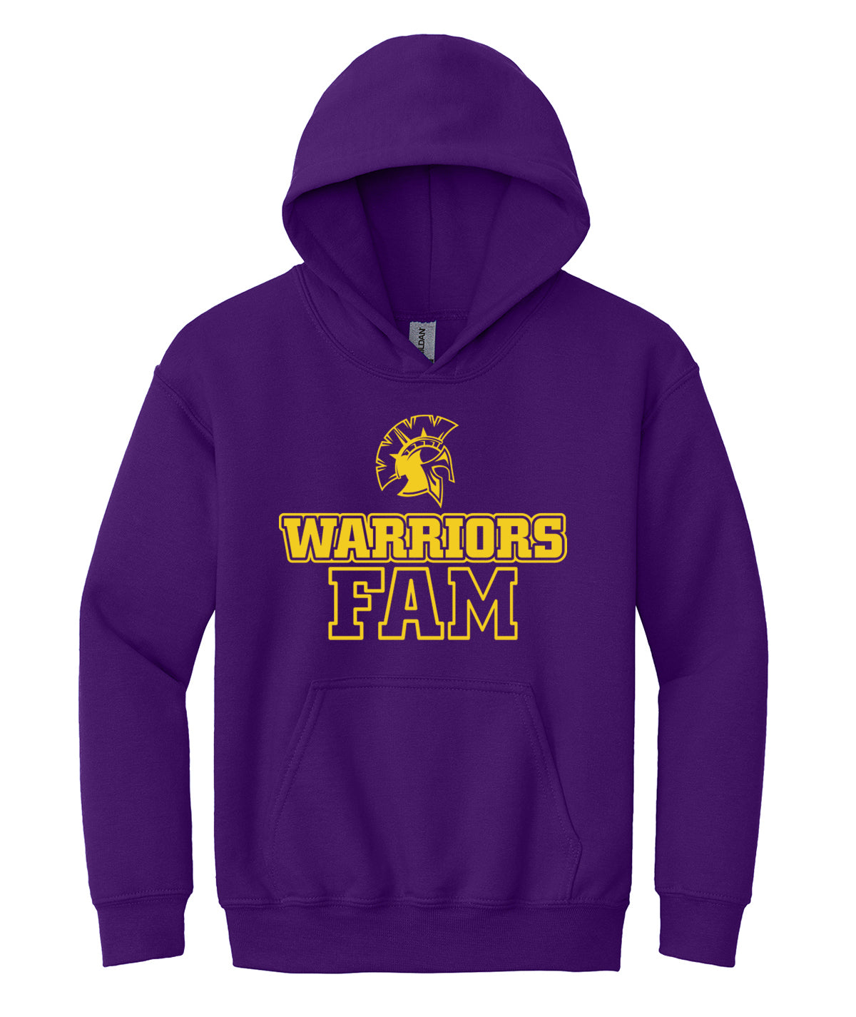 Warriors Fam Youth Hooded Sweatshirt