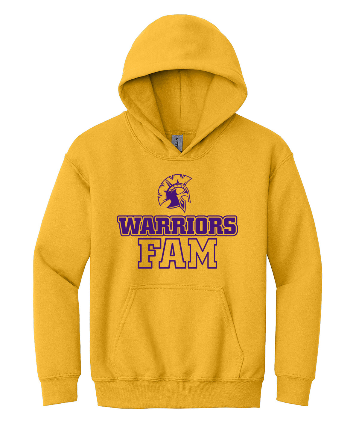 Warriors Fam Youth Hooded Sweatshirt