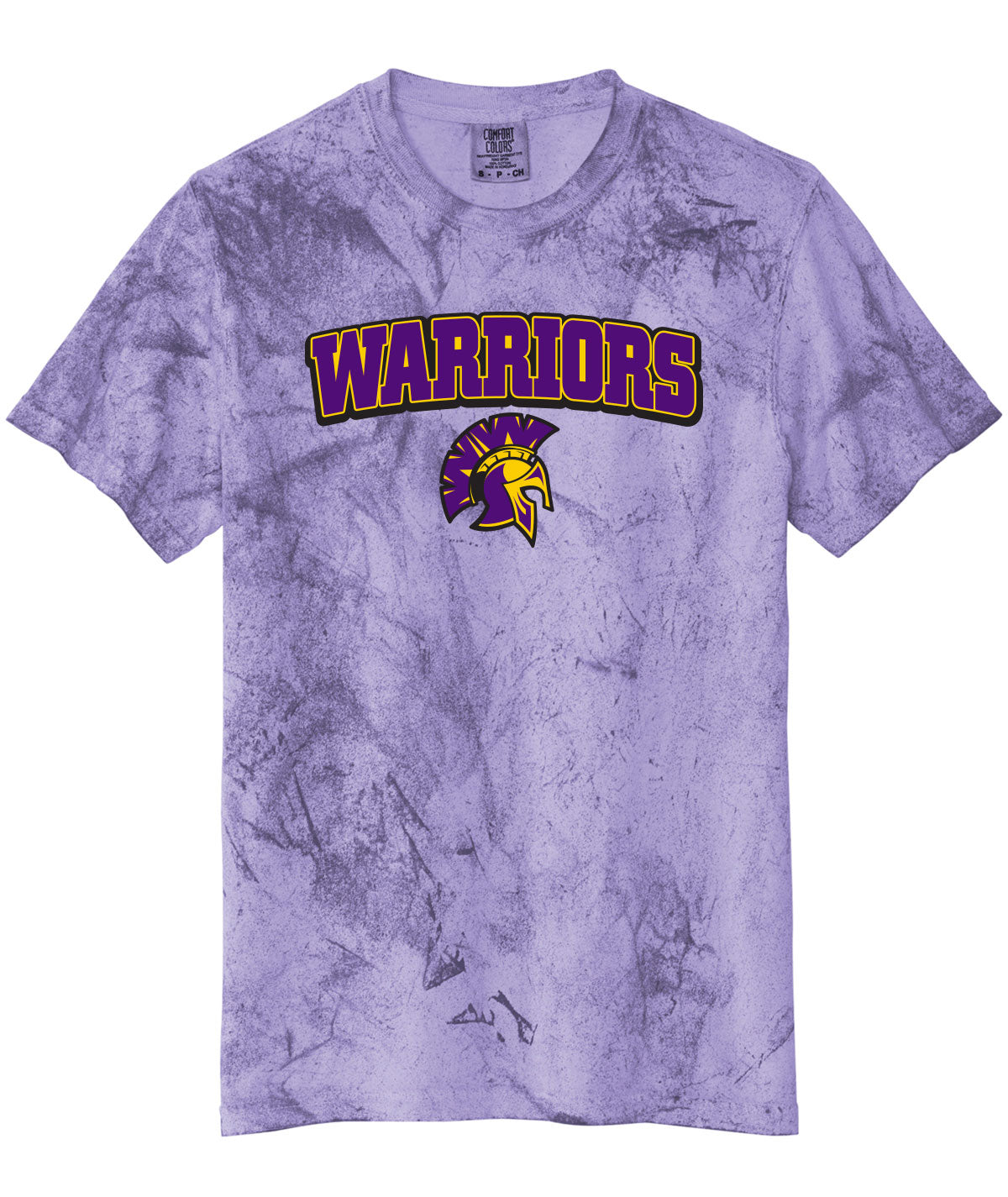 Warriors Customizable Comfort Colors Colorblast Tee