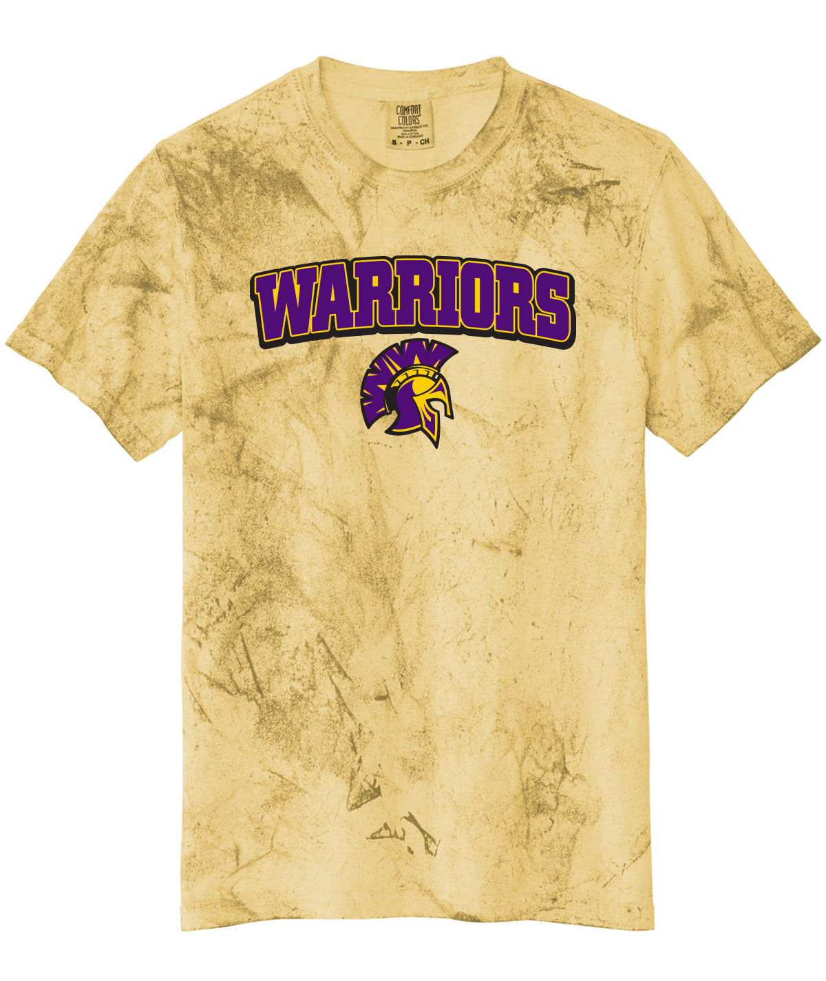 Warriors Customizable Comfort Colors Colorblast Tee