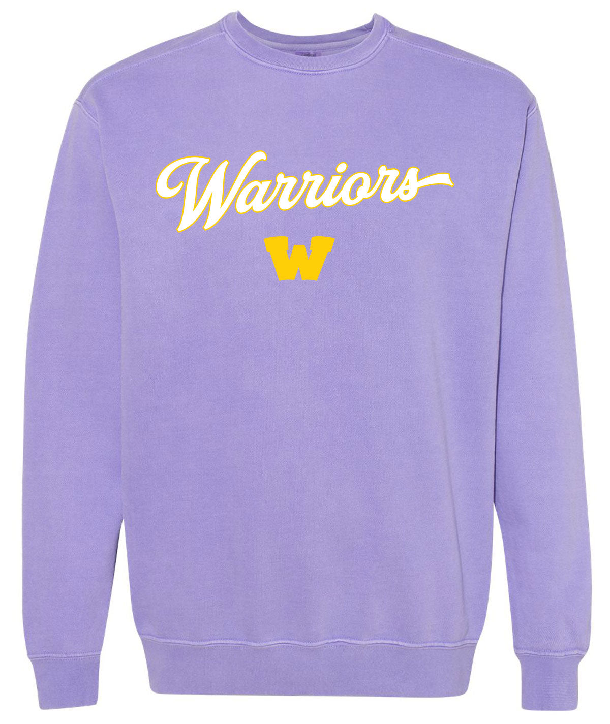 Warriors Customizable Comfort Colors Crewneck Sweatshirt