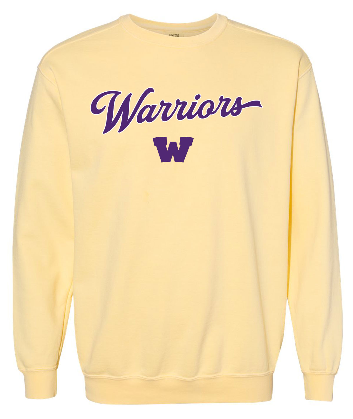 Warriors Customizable Comfort Colors Crewneck Sweatshirt