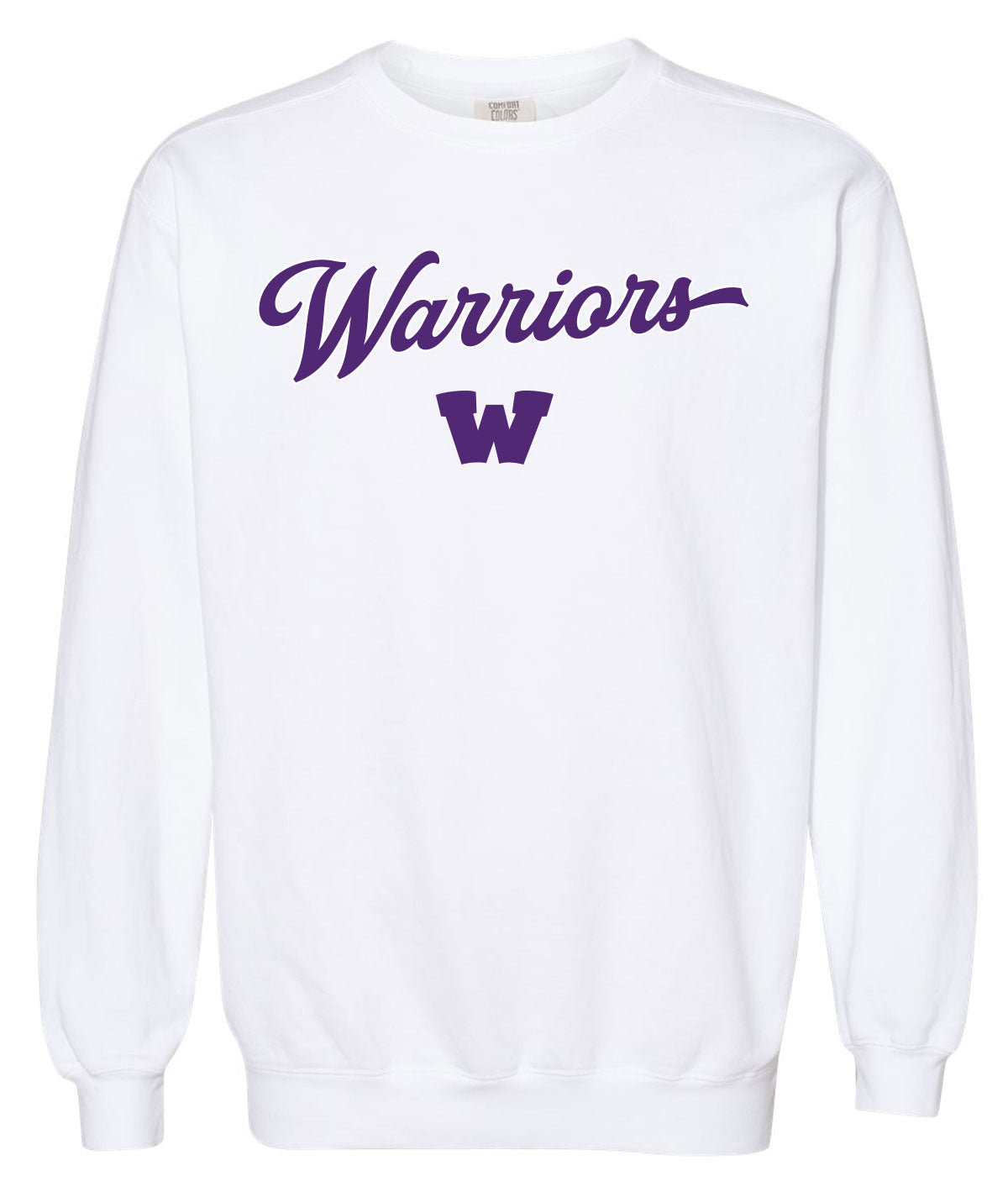 Warriors Customizable Comfort Colors Crewneck Sweatshirt