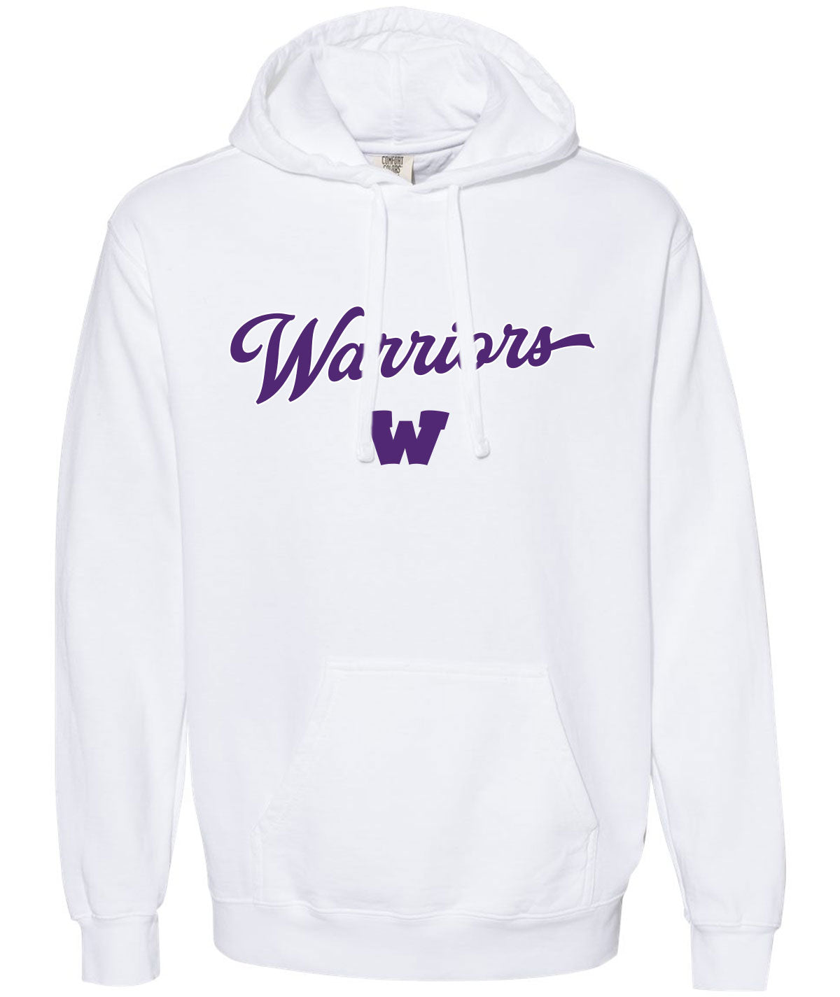 Warriors Customizable Comfort Colors Hooded Sweatshirt