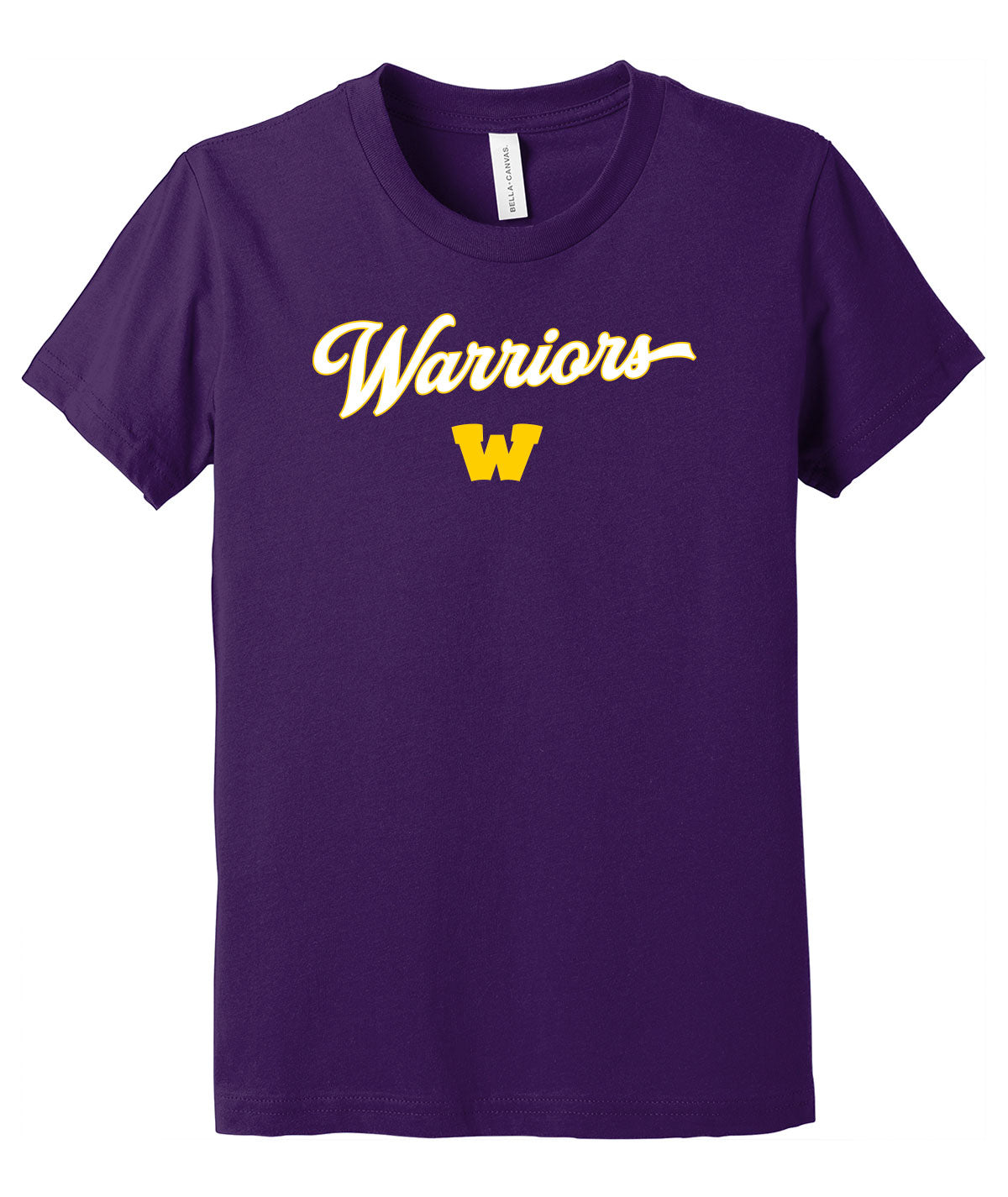 Warriors Script Youth Softstyle Tee