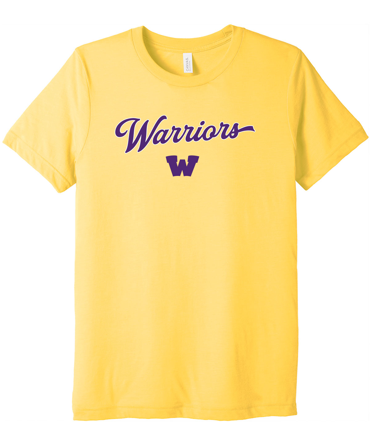Warriors Script Youth Softstyle Tee