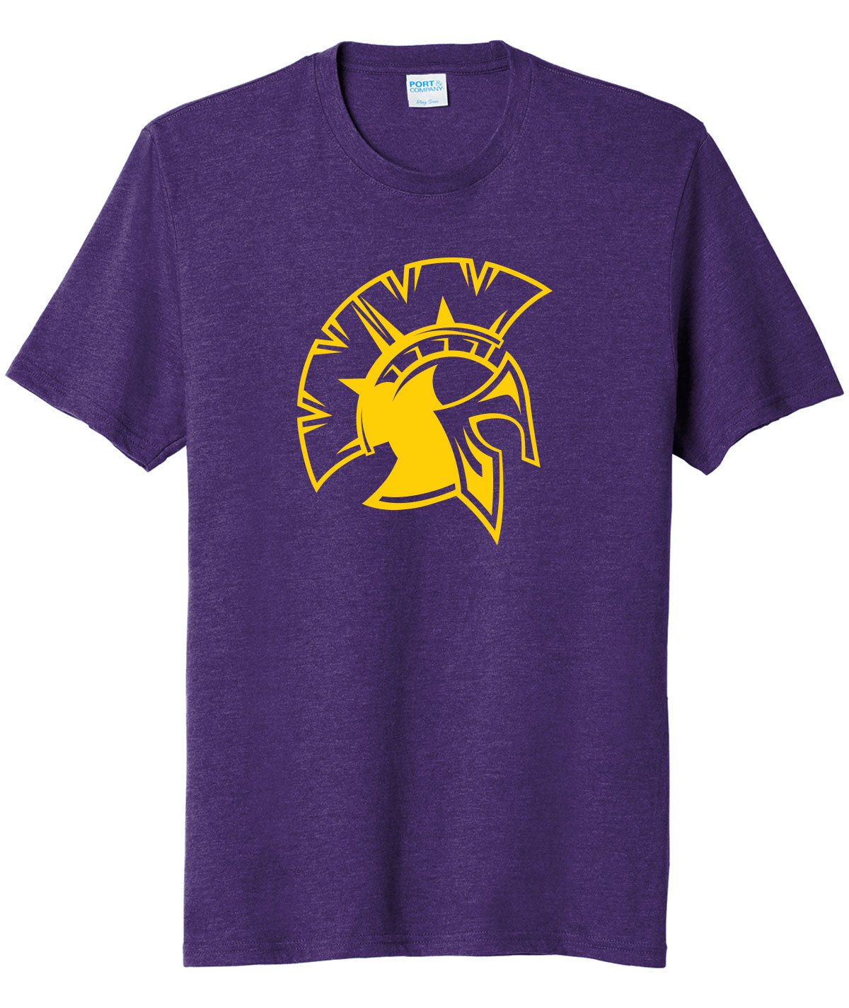 Warriors Helmet Tri-Blend Tee