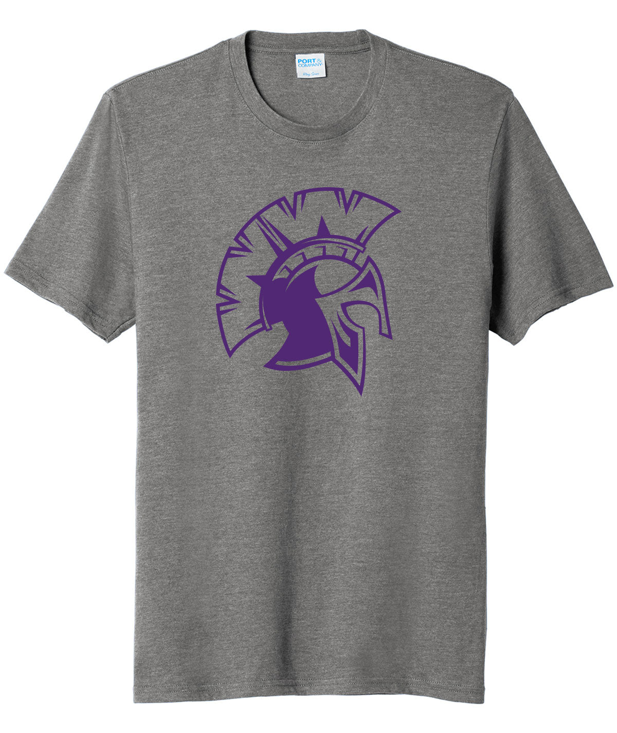 Warriors Helmet Tri-Blend Tee