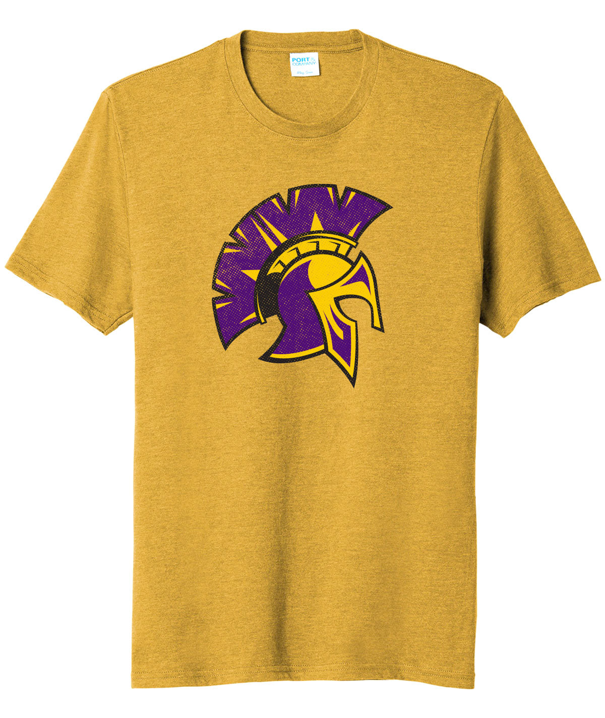 Vintage Warrior Helmet Tri-Blend Tee