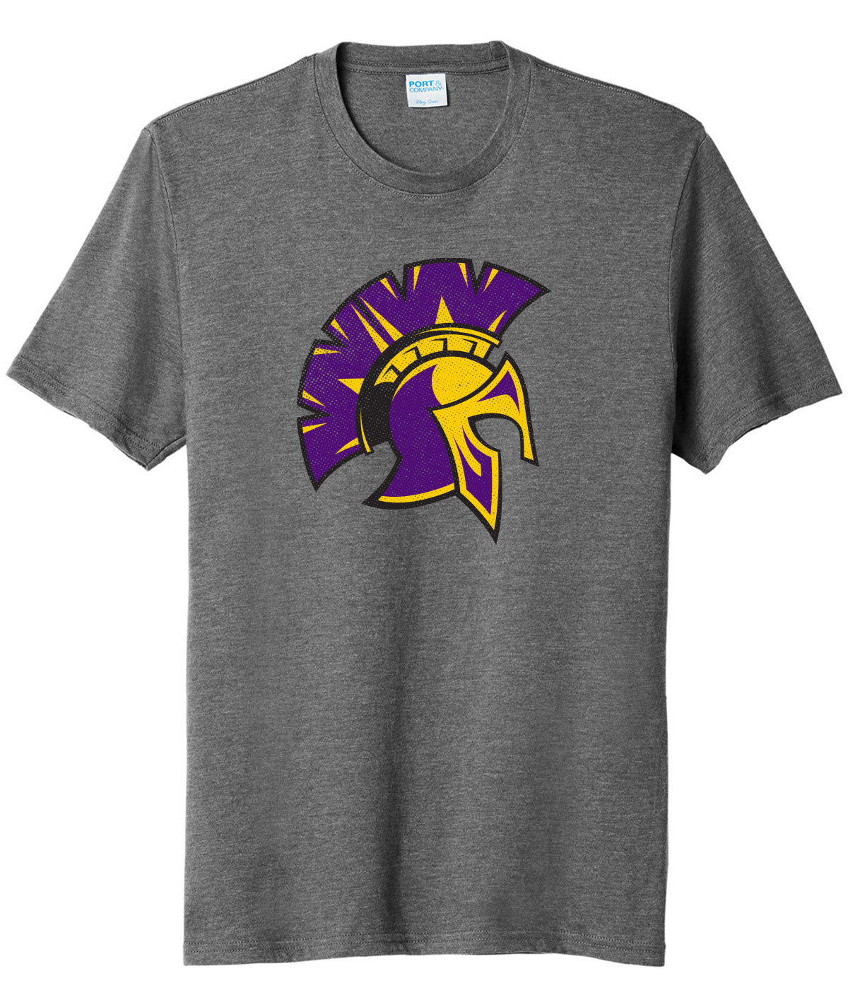 Vintage Warrior Helmet Tri-Blend Tee