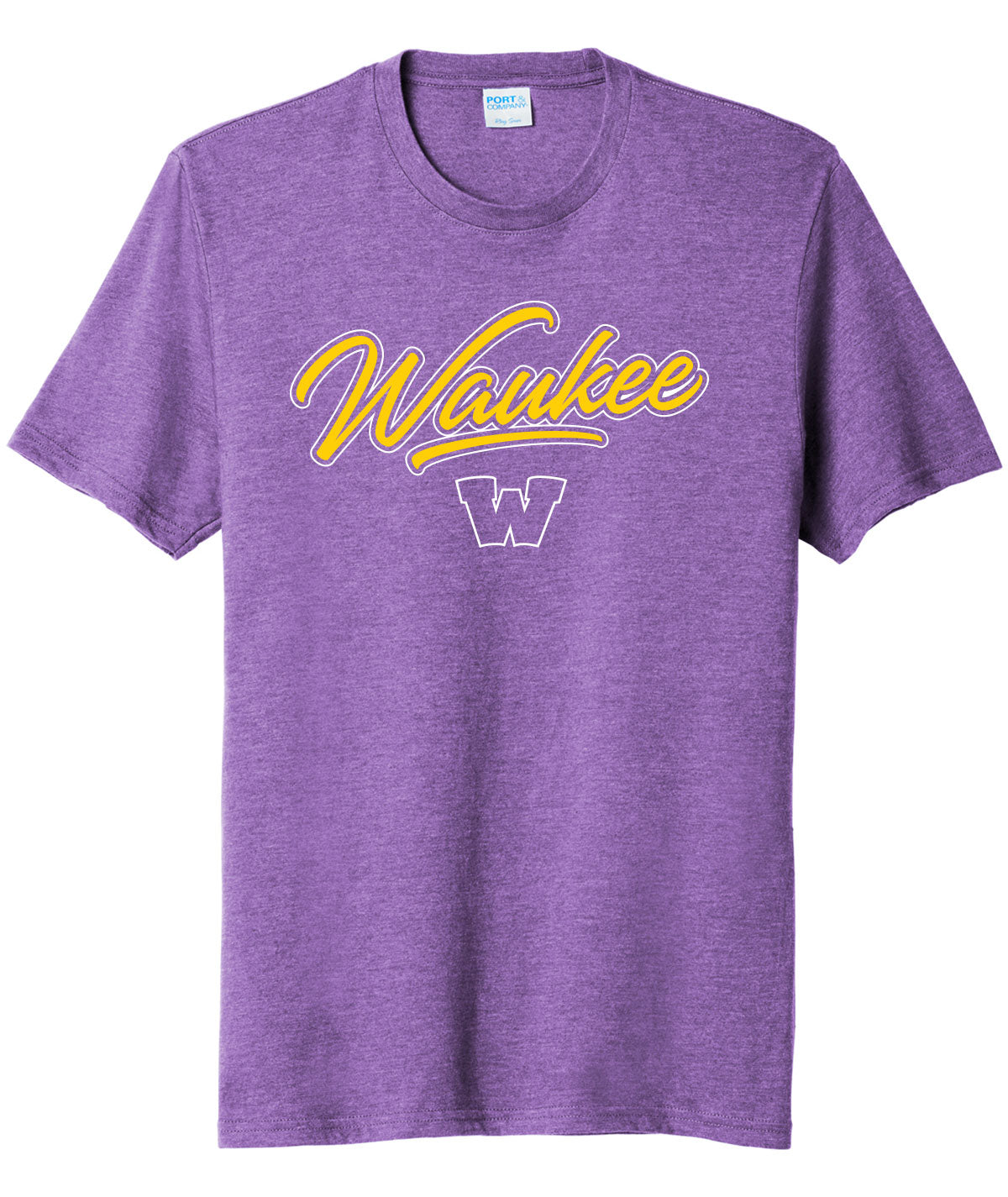 Waukee Script Tri-Blend Tee